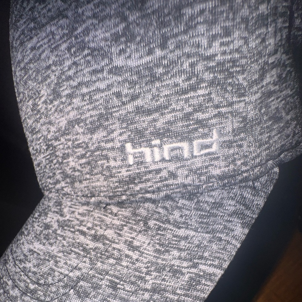 Gray Textured Baseball Cap One Size - image 3